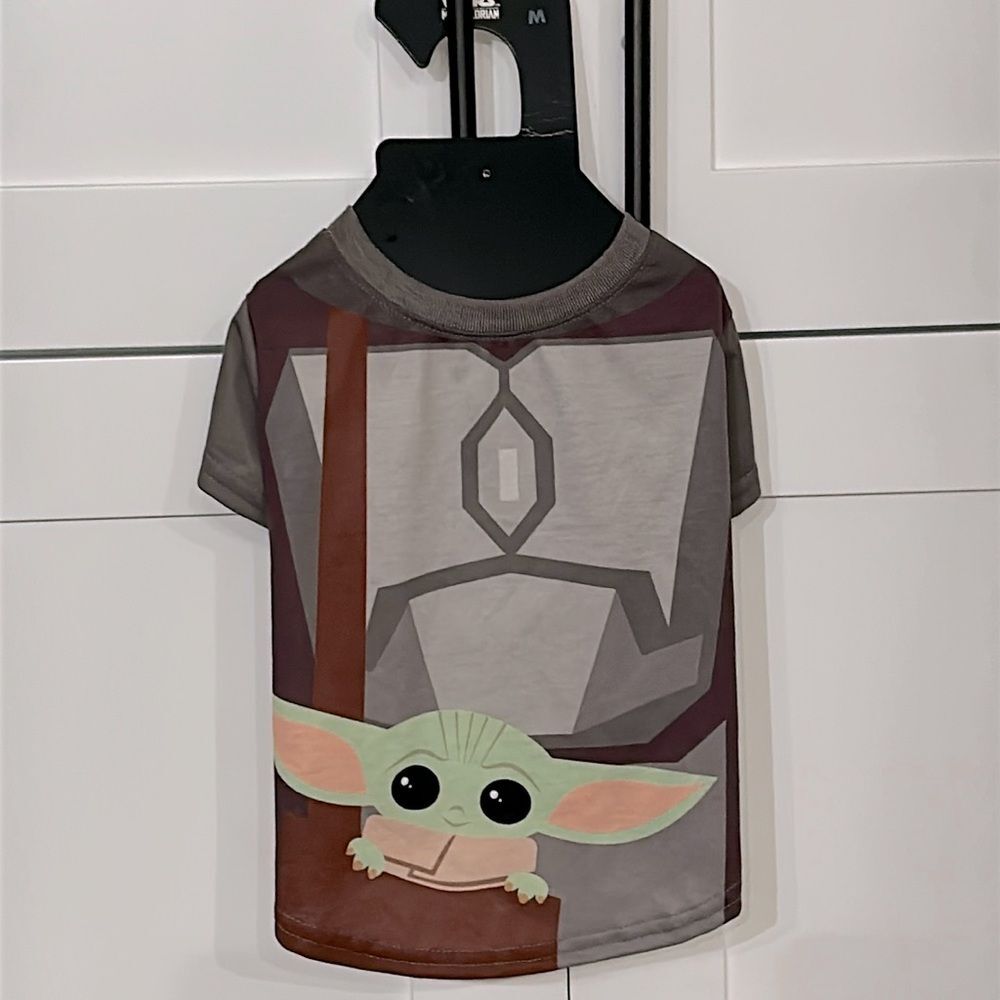 Star Wars Mandalorian Dog Shirt - M - NWT